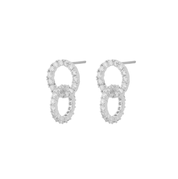 Essence small pendant ear s/clear