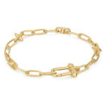 ANIA HAIE bracelet charm chain 16,5-18,5cm B048-03G