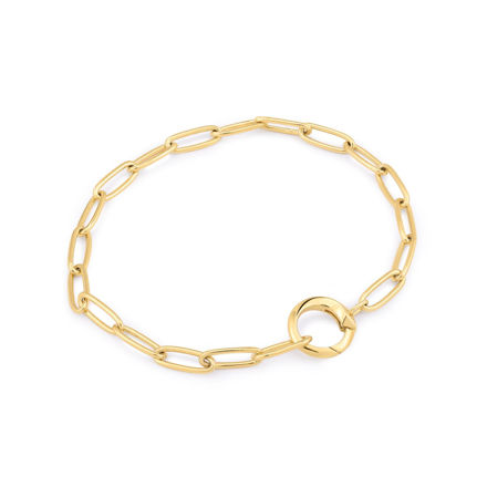 ANIA HAIE bracelet charm chain 16,5-18,5cm B048-01G