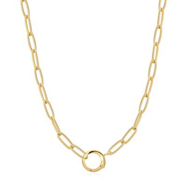 ANIA HAIE necklace charm chain connector 48cm N048-05G