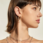 ANIA HAIE earring charm sparkle bar EC048-13G