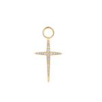 ANIA HAIE earring charm cross EC048-14G