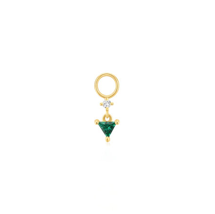 ANIA HAIE earring charm drop green EC048-02G