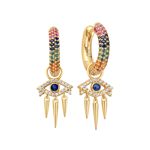 ANIA HAIE earring charm evil eye EC048-16G