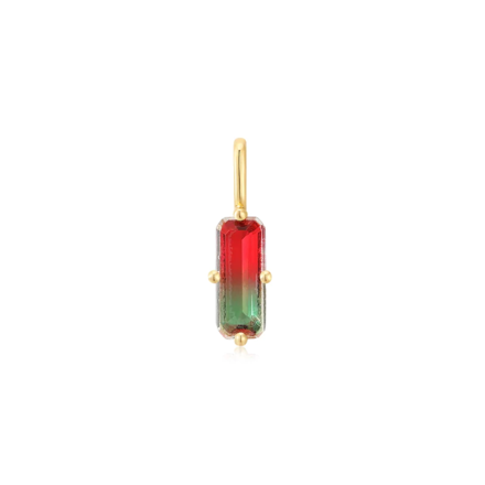 ANIA HAIE charm faceted red NC048-05G