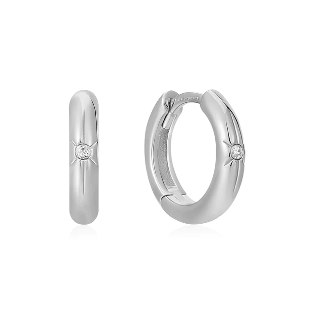 ANIA HAIE earrings star hoop E048-02H