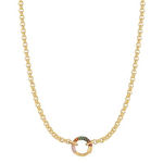 ANIA HAIE necklace rainbow connector, 400-450 mm, N048-07G