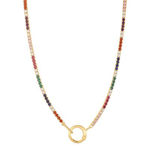ANIA HAIE necklace rainbow chain,380-430 mm, N048-08G