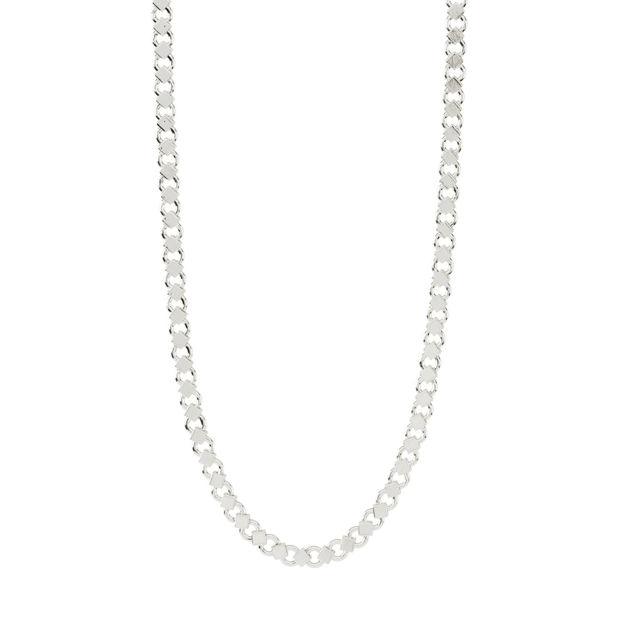 DESIREE resirkulert halskjede sølvbelagt, 45  + 15 cm