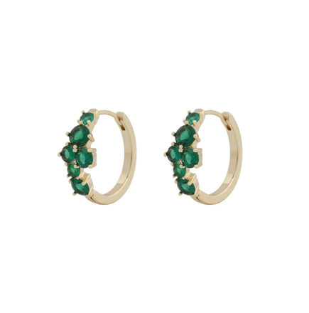 Copenhagen ring ear g/green