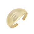 Forgylt sølv ring glatt regulerbar
