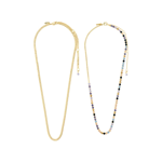 REIGN necklaces, 2-in-1 set, gold-plated