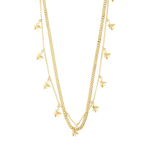 RIKO recycled necklaces, 2-in-1 set, gold-plated