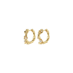RAELYNN recycled earrings gold-plated