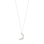 MOON recycled necklace silver-plated