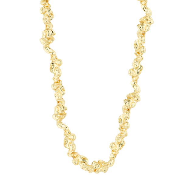 RAELYNN recycled necklace gold-plated