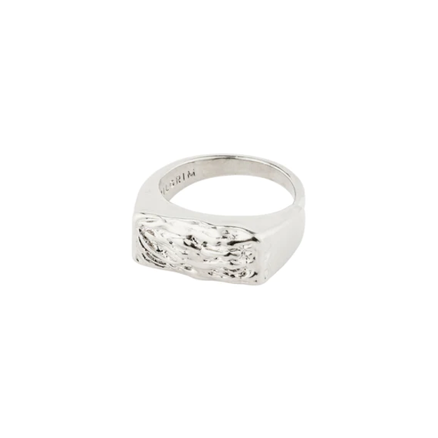STAR recycled ring silver-plated