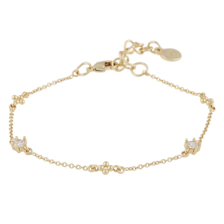Lise small chain brace g/clear - Onesize