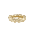 Lydia twist ring plain g