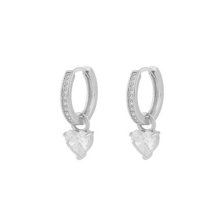 Brooklyn stone ring pendant ear s/clear