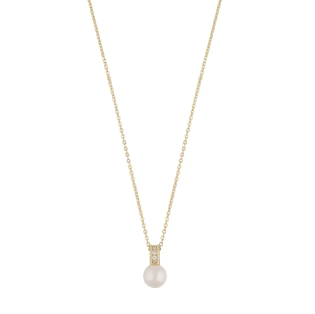 Lydia pearl pendant neck 50 g/white