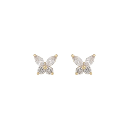 Meya butterfly small ear g/clear