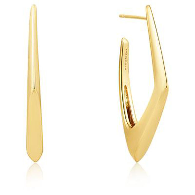 ANIA HAIE earrings geometric hoops E053-08G