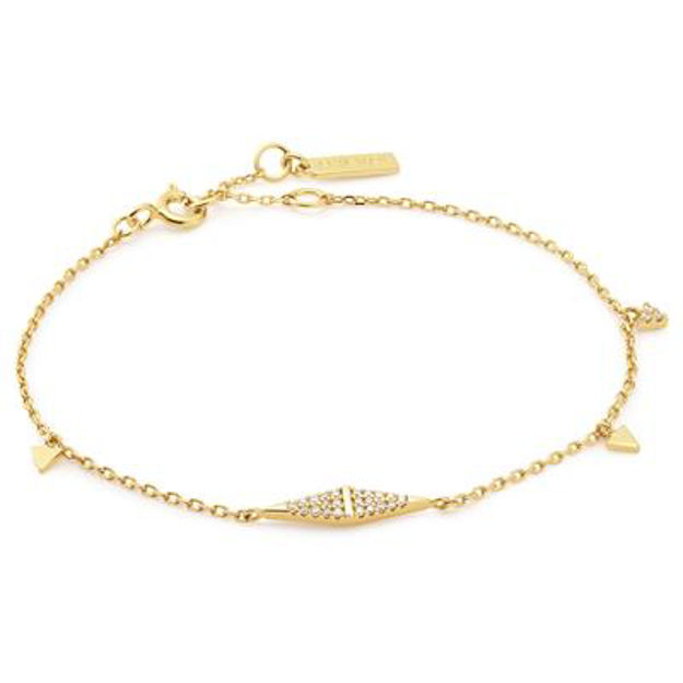 ANIA HAIE bracelet geometric chain B053-02G