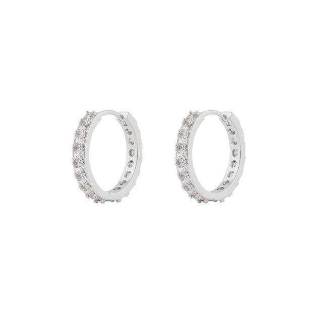 Ellie stone ring ear s/clear