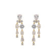 Ellie pendant ear g/clear