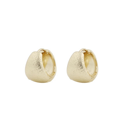 Serena oval ear plain g