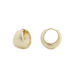 Serena oval ear plain g