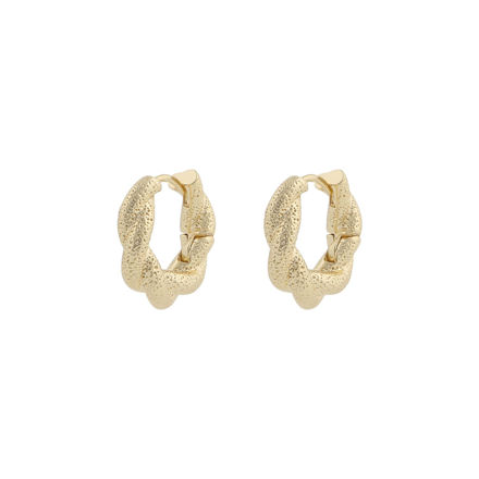 Serena twisted round ear plain g