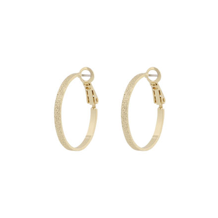 Serena ring ear 25mm plain g