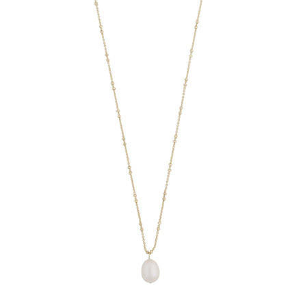 Julie pendant neck 45 g/white