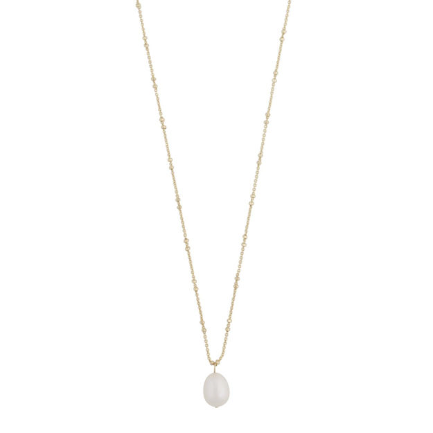 Julie pendant neck 45 g/white