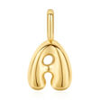 ANIA HAIE gold A letter charm NC060-16G