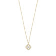 Sally pendant neck 42 g/clear