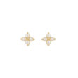 Lucy small ring ear g/white