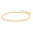 ANIA HAIE gold beaded bracelet