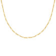 ANIA HAIE gold filia curb chain necklace