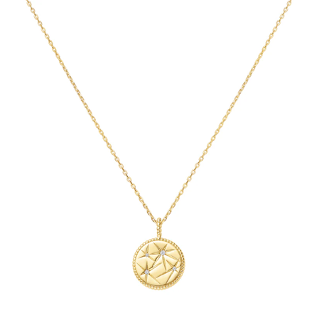 ANIA HAIE gold starry charm necklace