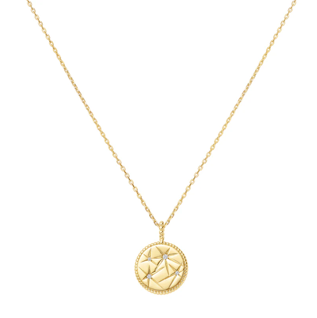 ANIA HAIE gold starry charm necklace
