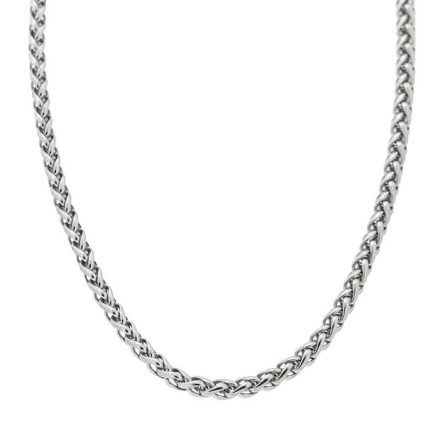 Stål kjede 3mm spiga 60+5cm