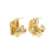 ECLIPSE hoops gold plated