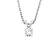 Hvitt gull anheng diamant 0,40ct TW/SI