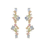 Envy big pendant ear g/light mix