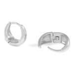 Honey drop ring ear 15mm plain s