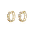 Honey small ring ear g/clear