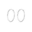 Honey sparkling ring ear 18mm plain s